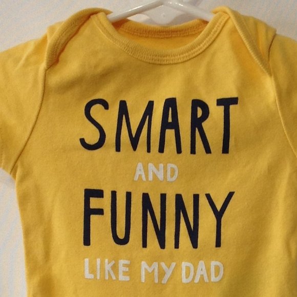 Old Navy ❤️ Kid's Yellow Sleeveless One Piece Bodysuit Size -(0-3M) (PRE-LOVED) - Picture 2 of 3